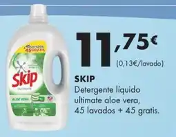 Supermercados Lupa Skip Detergente líquido ultimate aloe vera oferta