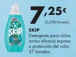 Supermercados Lupa Skip Detergente para ciclos cortos eficacia express o protección del color oferta