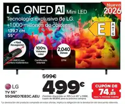 Carrefour LG QNED AI Mini LED TV 55" oferta