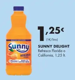 Supermercados Lupa Sunny Delight refresco oferta