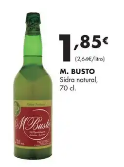 Supermercados Lupa M. Busto sidra natural oferta