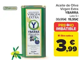 Carrefour Ybarra aceite de oliva virgen extra oferta