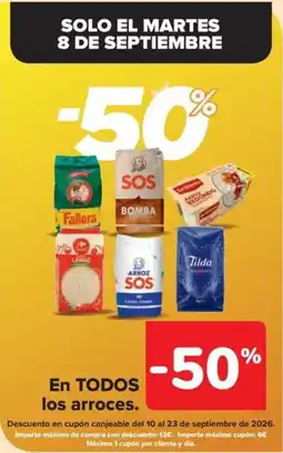 Carrefour arroz oferta