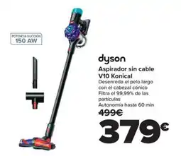 Carrefour dyson aspirador sin cable v10 konical oferta