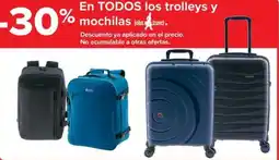 Carrefour john travel trolleys y mochilas oferta