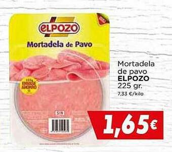Proxi Mortadela De Pavo Elpozo oferta