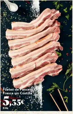 Gadis Filetes de Panceta Fresca sin Costilla oferta