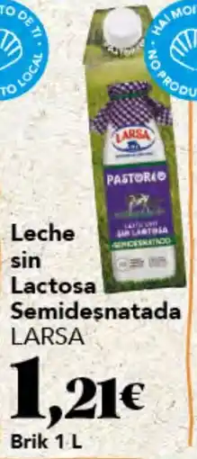 Gadis Larsa leche sin lactosa semidesnatada oferta