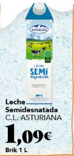 Gadis C.L. Asturiana leche semidesnatada oferta