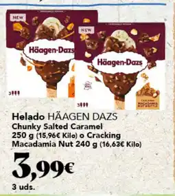 Gadis Häagen-Dazs Chunky Salted Caramel o Cracking Macadamia Nut oferta