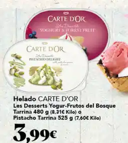Gadis Carte d'or les desserts yogur-frutos del bosque pistacho delight oferta