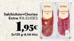 Gadis Eliges salchichón+chorizo extra oferta