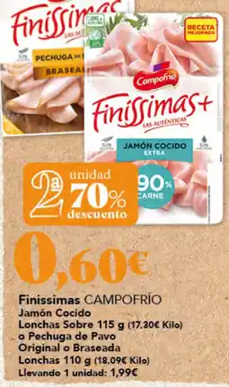 Gadis Finissimas CAMPOFRÍO oferta