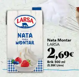 Gadis Larsa nata para montar oferta