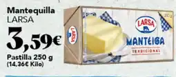 Gadis Larsa mantequilla oferta