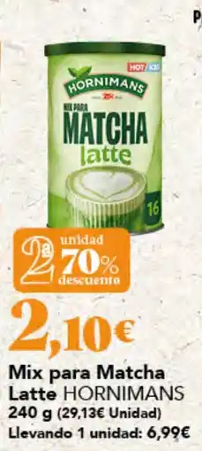 Gadis Hornimans mix para matcha latte oferta