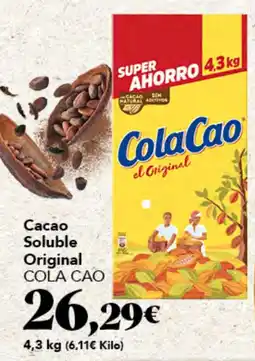 Gadis ColaCao Cacao Soluble Original oferta