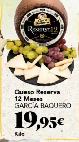 Gadis García Baquero Queso Reserva 12 Meses oferta