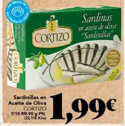 Gadis Cortizo sardinillas en aceite de oliva oferta