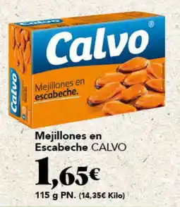 Gadis Calvo mejillones en escabeche oferta