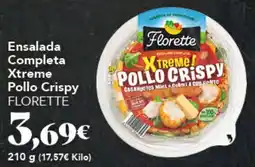 Gadis Florette ensalada completa xtreme pollo crispy oferta