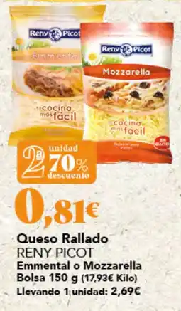 Gadis Queso Rallado RENY PICOT oferta