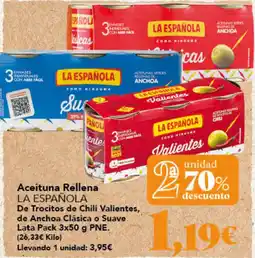 Gadis La Española aceituna rellena oferta