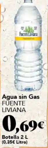 Gadis Fuente Liviana Agua sin Gas oferta