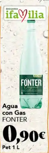 Gadis Fonter agua con gas oferta