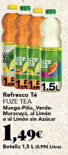 Gadis Fuze Tea Refresco Té oferta