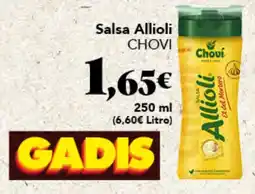 Gadis Chovi salsa allioli oferta