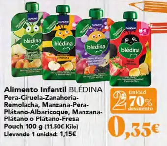 Blédina Alimento Infantil