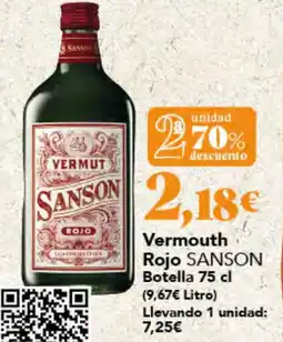 Gadis Vermouth Rojo Sanson oferta