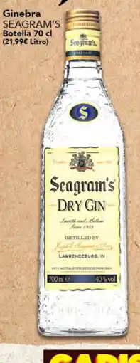 Gadis Seagram's Dry Gin oferta