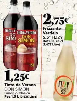 Gadis Don Simón Tinto de Verano oferta