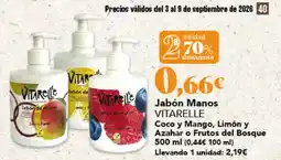 Gadis Vitarelle Jabón Manos oferta