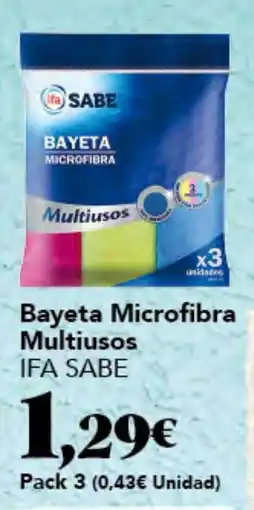 Gadis Ifa Sabe bayeta microfibra multiusos oferta