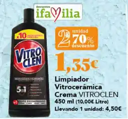 Gadis Vitroclen limpiador vitrocerámica crema oferta