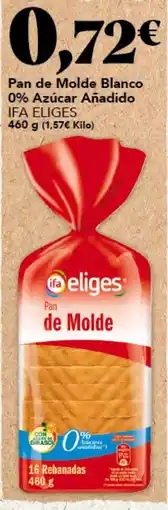 Gadis ifa eliges pan de molde oferta