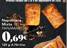 Gadis Panamar napolitana mixta oferta