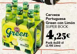 Gadis Green Cerveza Portuguesa con Limón oferta