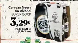 Gadis Super Bock cerveza negra sin alcohol oferta