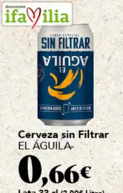 Gadis El Águila cerveza sin filtrar oferta