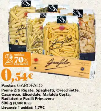 Gadis Pastas GAROFALO oferta