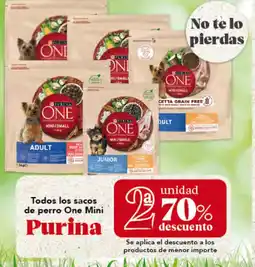 Gadis Purina One Mini Todos los sacos de perro oferta