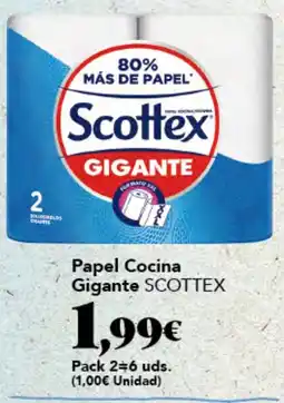 Gadis Scottex papel cocina gigante oferta