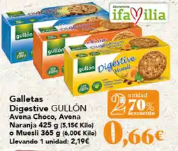 Gadis Gullón Digestive oferta