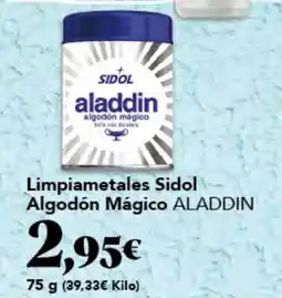 Gadis Sidol algodón mágico aladdin oferta