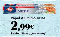 Gadis Papel Aluminio ALBAL oferta
