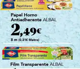 Gadis Albal papel horno antiadherente oferta
